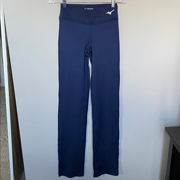 Mizuno Pants - Mizuno Navy Long Inseam Yoga Pants